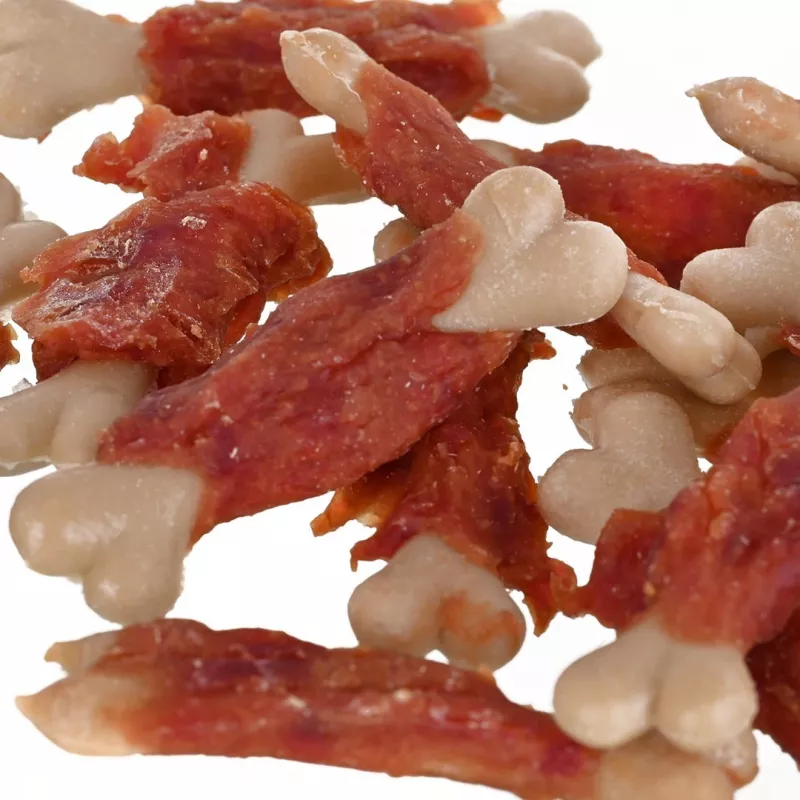 PETITTO Cubos de calcio y carne de pato snack para perros, 500 g