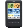 Sencor SWS 9898 Estación meteorológica Wi-Fi profesional con sensor 5-in-1, negra