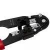 LogiLink WZ0004 Herramienta de crimpado de cables Alicate de crimpado negro. rojo