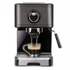 Espressomaschine Schwarz & Decker BXCO1200E — 1200 W, 15 bar, 1,2 L depósito de agua, 2 tazas, espumador de leche integrado, para la encimera, plateado