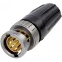 Neutrik NBNC75BDD6X conector de alambre BNC aluminio - negro (NBNC75BDD6X)