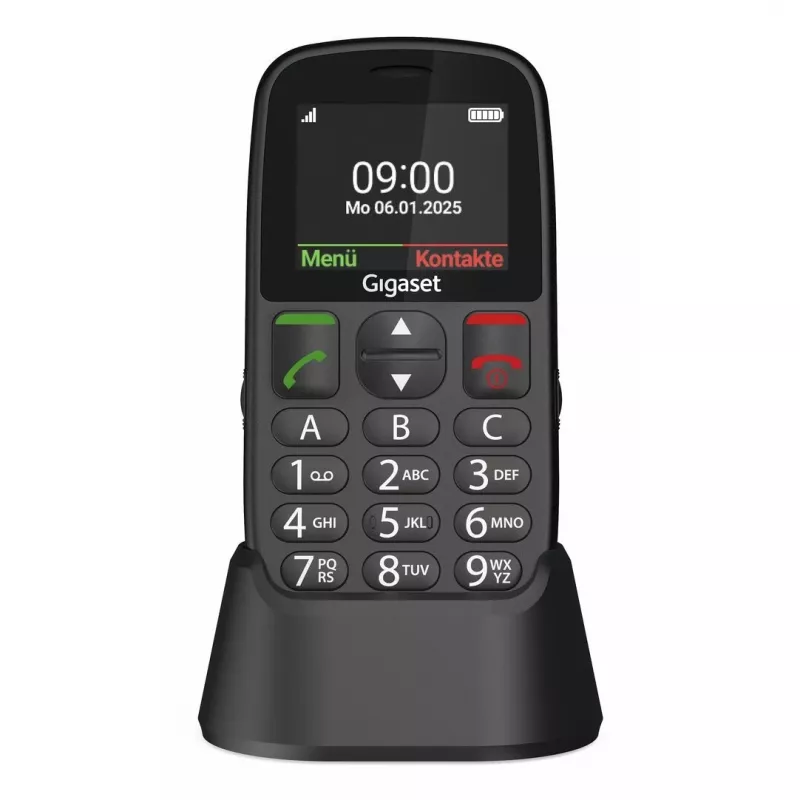 Gigaset GL395 teléfono móvil, negro