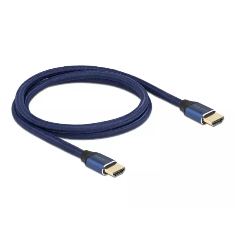 Cable HDMI DeLOCK Ultra High Speed 48 Gbps 8K 60 Hz azul 1 m