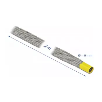 Funda protectora para cables DeLOCK 20787 gris