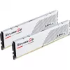 DIMM 64 GB DDR5-6000 (2x 32 GB) Dual-Kit, memoria RAM blanca, F5-6000J3040G32GX2-RS5W, Ripjaws S5, INTEL XMP