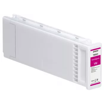 Cartucho de tinta Epson magenta vivo T80030N 700 ml para impresoras UltraChrome PRO