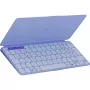 Logitech Keys-To-Go 2, Lila, Bluetooth, Alemán, 920-012966