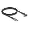Cable USB DeLOCK 81131 1 m USB-C negro 40 Gbit/s