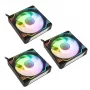 Pack de ventiladores de 120mm Kolink Umbra X ARGB PWM — 3 ventiladores, alto rendimiento, modelo UMBRA X 120MM 3PK