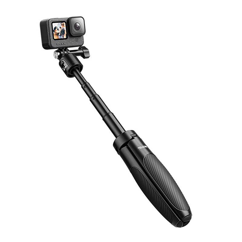 Trípode Telesin S1-MNP-02 para cámaras de acción — palo selfie convertible