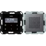 GIRA 228028 Reloj radio digital antracita - negro (228028)