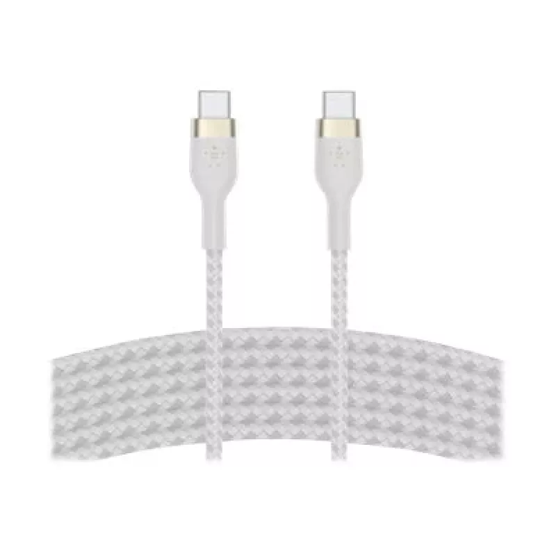 Belkin BOOSTCHARGE PRO Flex Cable USB 3 m USB 2.0 USB C blanco (CAB011BT3MWH)