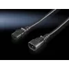 Cable de alimentación Rittal DK 7200.215 negro 1,8 m C14 C13