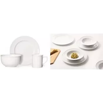 Plato de sopa Ritzenhoff & Breker SIMPLE 220 mm porcelana apto para lavavajillas, pack de 6