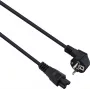 Cable de alimentación Helos 262743 1,8 m, negro, conector C5 90°