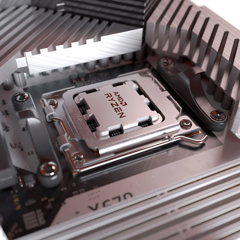 AMD AM5 Ryzen 7500F Tray 3,7GHz 6x Core 65W Boost 5 GHz 32MB caché