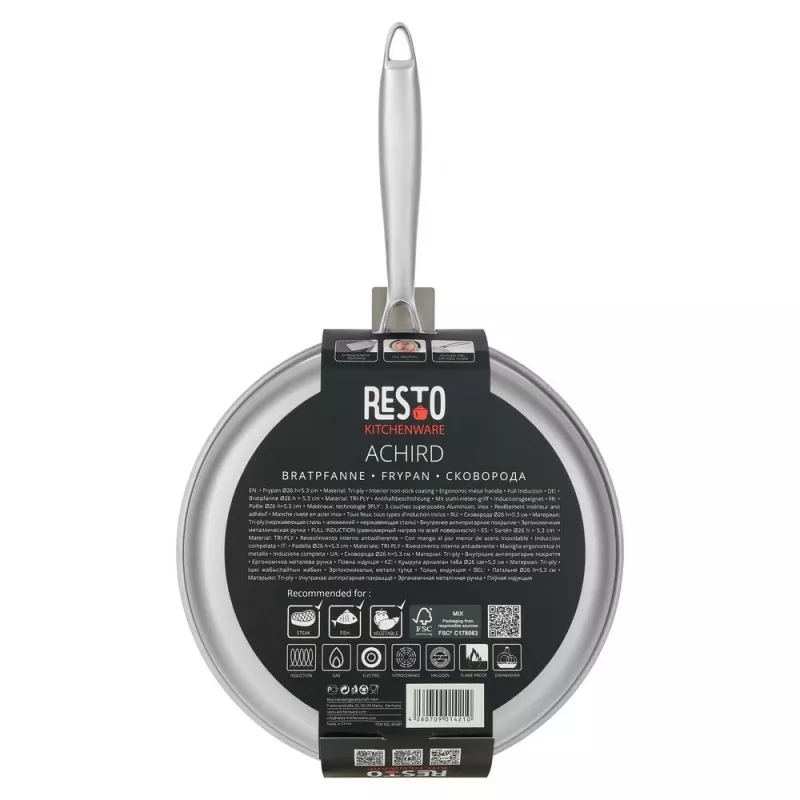 Resto Kitchenware Achird Sartén multiusos redonda