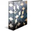 Archivador HERMA 7056 A4 cartón azul - dorado (7056)