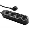 Regleta de enchufes Shelly Plug & Play PS4 Gen4 — 4 enchufes, 12 A por enchufe