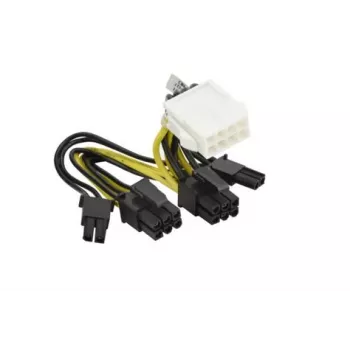 Cable GPU de 0,05 m 8 pines a 2x 6+2 pines G291-281 CBL-PWEX-1040