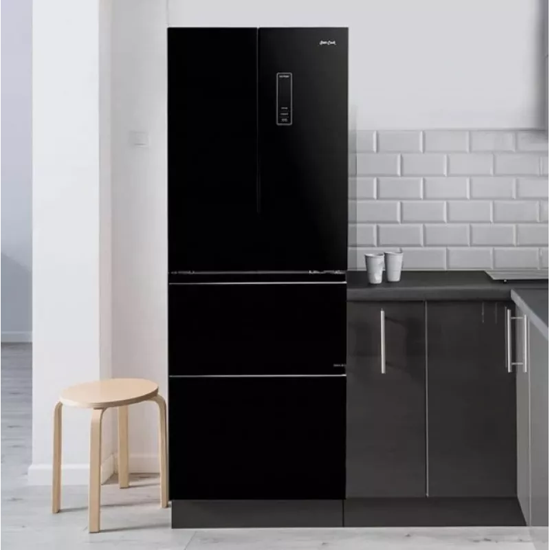 Frigorífico combi French-Door Sam Cook PSC-WG-1020AA/B 351 l, clase energética E, negro