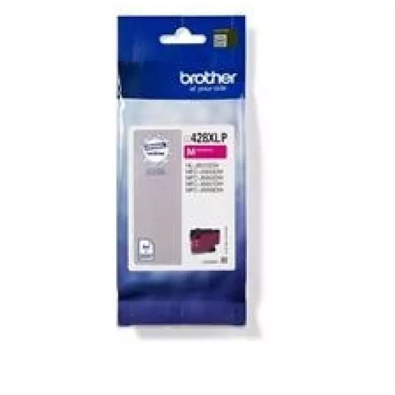 Cartucho de tinta Brother LC-428XLMP original magenta, hasta 5000 páginas