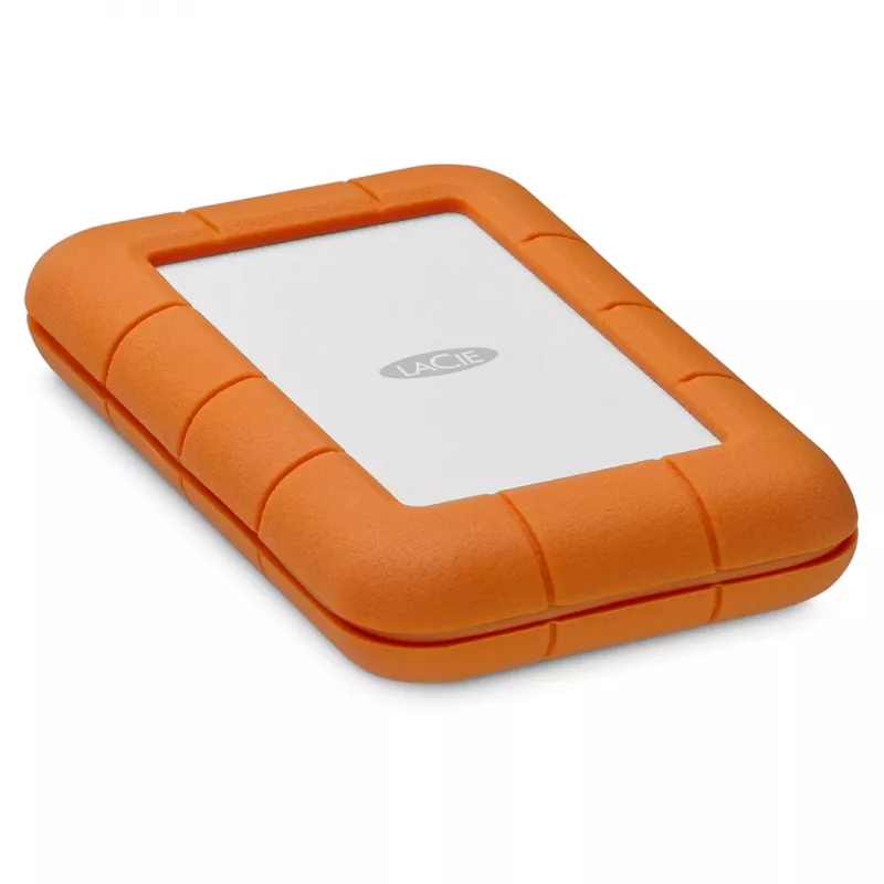 LaCie Rugged USB-C disco duro externo 5 TB USB Type-C 3.2 Gen 1 (3.1 Gen 1) gris amarillo