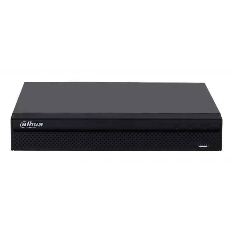 Grabador de vídeo en red DAHUA Lite NVR2108HS-8P-4KS3 — 8 canales, 4K máx, HDD SATA, 1U, PoE