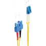 shiverpeaks BS77811 cable de fibra óptica 5 m LC SC OS1/OS2 amarillo (BS77811)