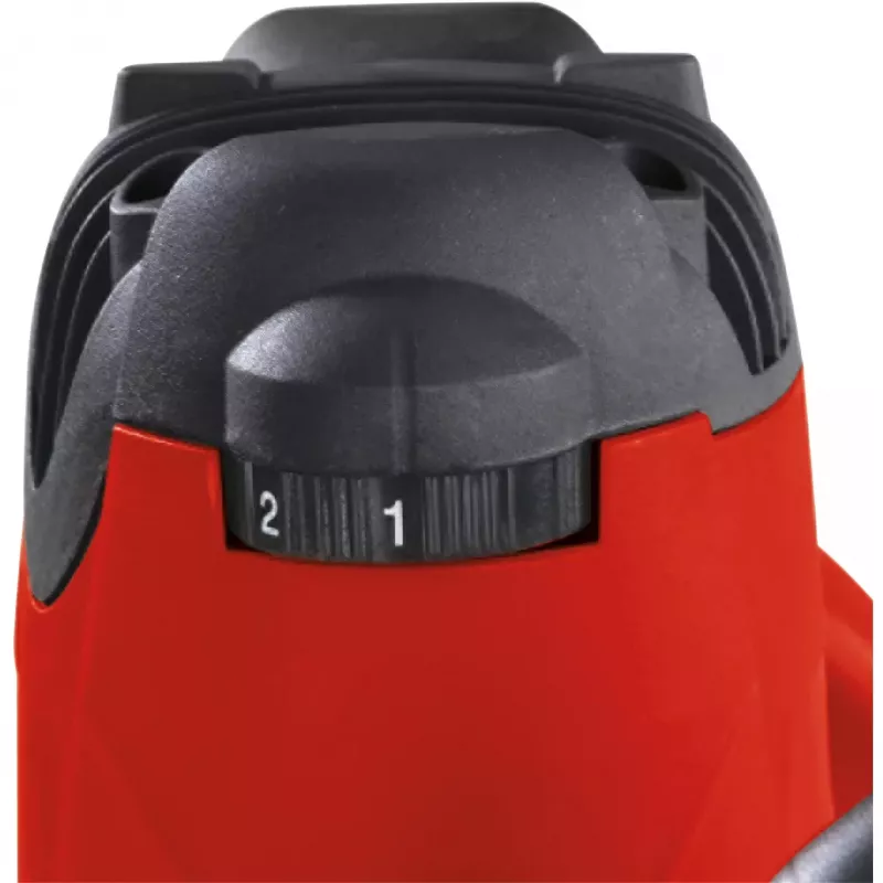 Fresadora Einhell TE-RO 1255 E - 1200 W - Ø 6 y 8 mm - regulación de velocidad - tope paralelo - adaptador de aspiración - incl. accesorios