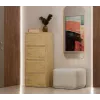 Cómoda ALMA, antracita/roble artisan