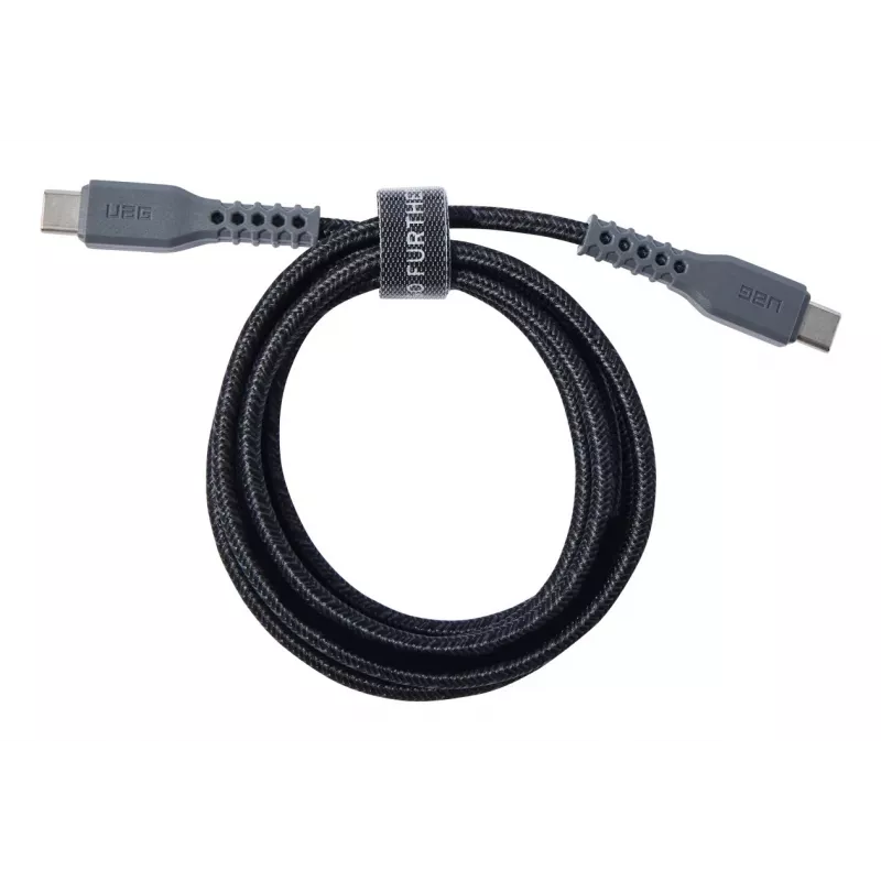 Auriculares 3 en 1 Urban Armor Gear SRGE carga inalámbrica negro gris