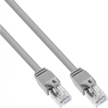 Cable de parcheo InLine S/FTP PiMF Cat.6 certificado gris 2m