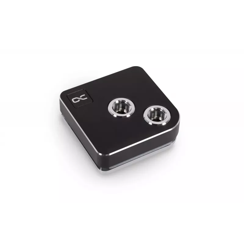 Alphacool Core 1 Black 13443 bloque de agua para CPU, socket 1700/1851/AM4/AM5, negro