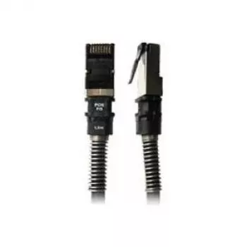 PatchSee DirectPatch - Cable de red - RJ-45 (M) a RJ-45 (M) - 15,2 m - FTP - CAT 6a - apantallado, libre de halógenos - negro (PCI6-DPF/50)