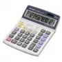 Calculadora Sharp EL2125C de sobremesa financiera negra, azul, gris