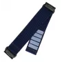 Correa deportiva de repuesto FIXED para Garmin QuickFit 22 mm — nailon azul oscuro, 160–210 mm
