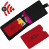 Extralink Funda protectora para tarjetas de crédito, protección antirrobo RFID funda para identificación sin contacto
