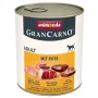 ANIMONDA GranCarno Adult con pavo comida húmeda para perros, 800 g