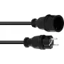 Cable de extensión PSSO 30245705 3x1,5 mm² 10 m negro