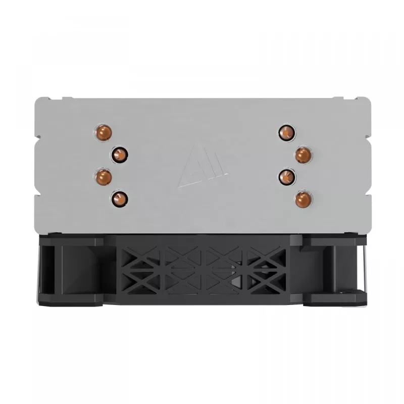 Disipador de CPU por aire SAVIO SAVGCOVORTEXX2ARGB con 4 heatpipes, ventilador ARGB de 120 mm, negro