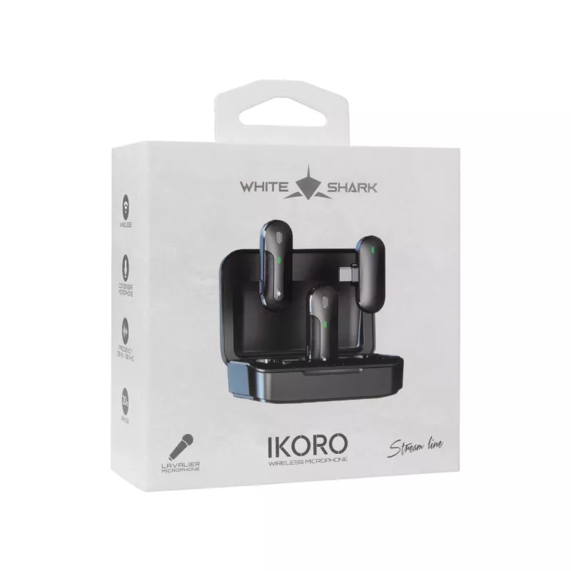 White Shark DSM-05 Ikoro Negro/Gris Diseño ergonómico