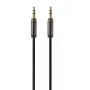 Gembird Cable CCAP-444-0.75M (conector jack macho - conector jack macho, 0,75 m, negro) cable de audio 3,5 mm negro (CCAP-444-0.75M)