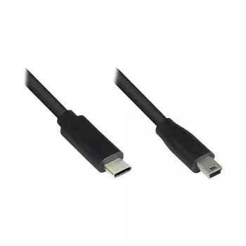 Good Connections Cable USB2.0 C-Mini B 5 polos negro 5m