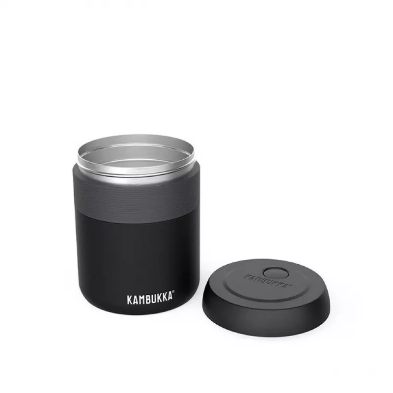 Termo para comida Kambukka Bora 600 ml - negro mate