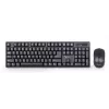 Conjunto de teclado + ratón negro/inalámbrico