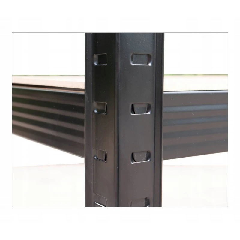 Topeshop Estantería P9040 Estantería para herramientas de jardín Independiente Acero galvanizado, MDF