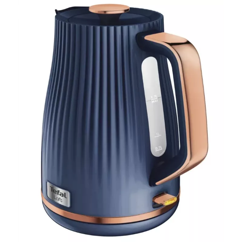 Tefal Loft KO251430 Hervidor eléctrico 1,7 L Azul