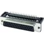 Conector de hilo Harting 09 66 512 7601 negro plata acero aleación de cobre