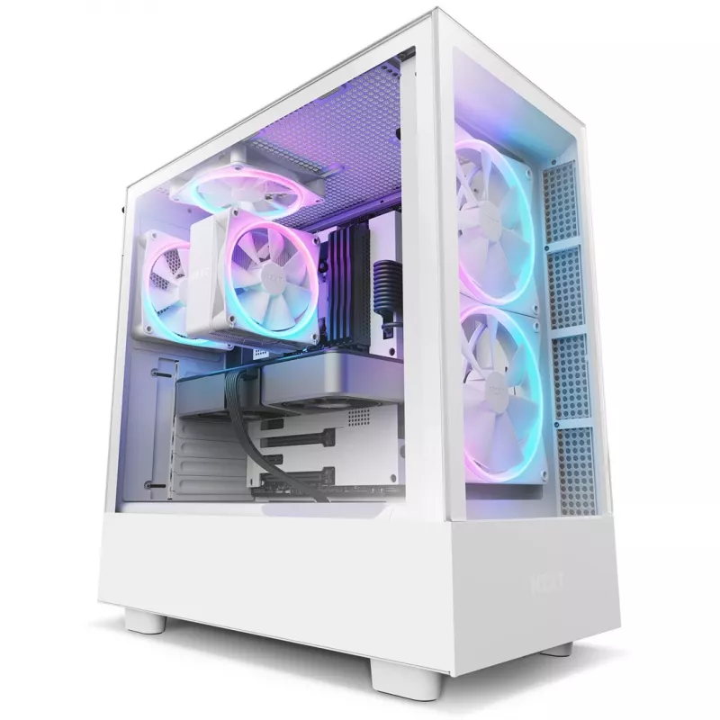 NZXT T120 RGB Disipador de CPU por aire 12 cm Blanco 1 ud.